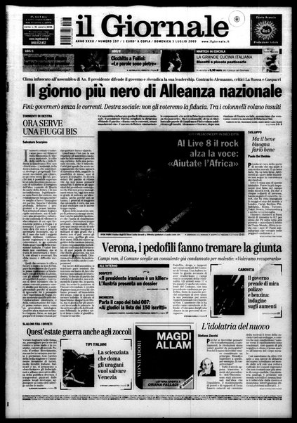 Il giornale : quotidiano del mattino